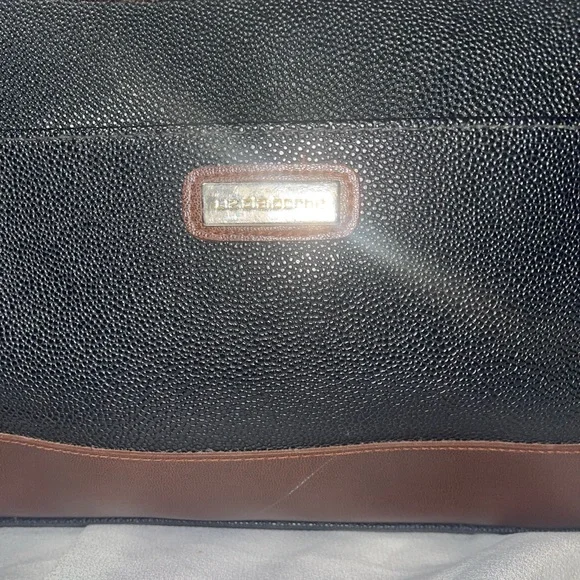 Liz Claiborne Black and Brown Crossbody Bag vintage - Picture 2 of 10